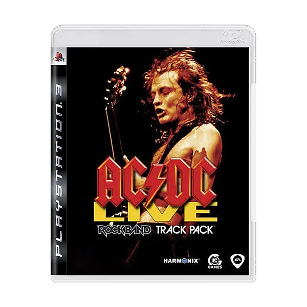 JOGO ACDC LIVE: ROCK BAND TRACK PACK PS3 USADO