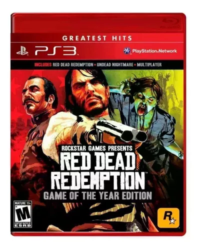 JOGO RED DEAD REDEMPTION: GAME OF THE YEAR EDITION PS3 USADO