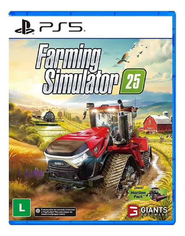 JOGO FARMING SIMULATOR 25 PS5 NOVO