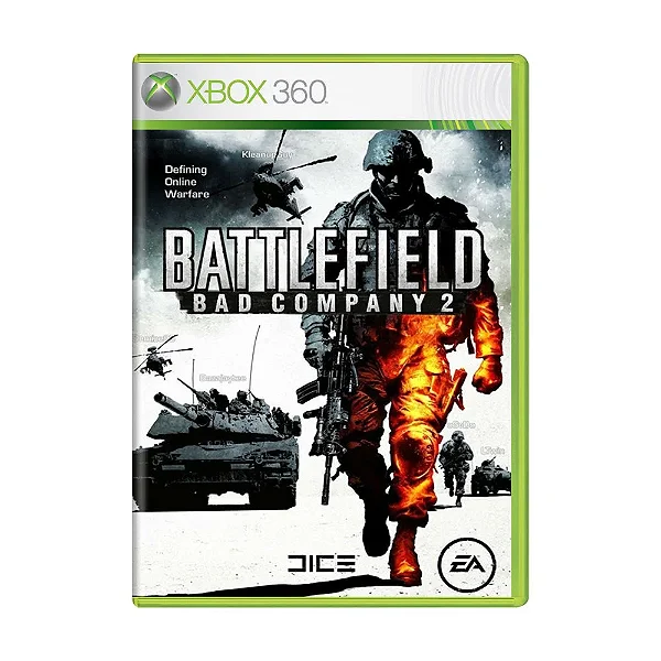 JOGO BATTLEFIELD: BAD COMPANY 2 XBOX 360 USADO