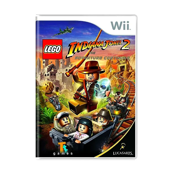 LEGO INDIANA JONES 2: THE ADVENTURE CONTINUES NINTENDO WII USADO