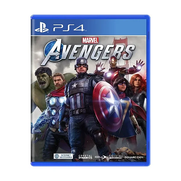 JOGO MARVEL AVENGERS PS4 USADO
