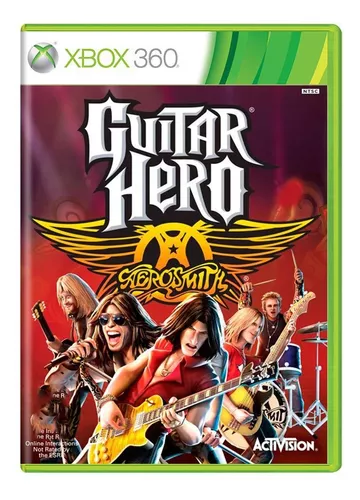 JOGO GUITAR HERO: AEROSMITH XBOX 360 USADO