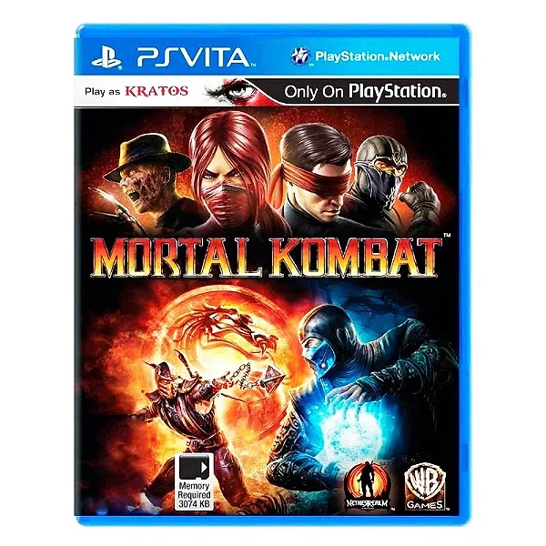 JOGO MORTAL KOMBAT PS VITA USADO