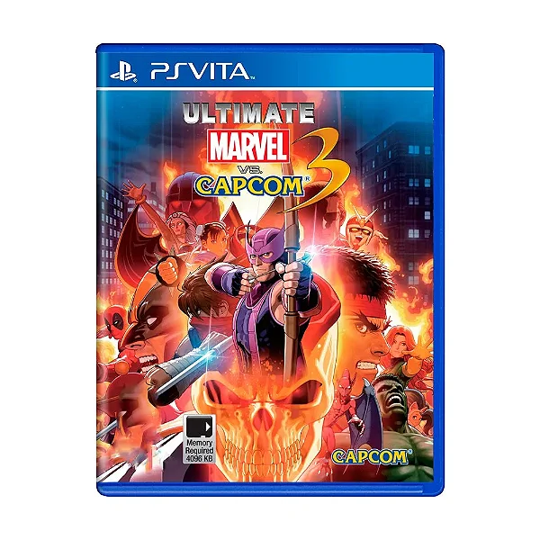 JOGO ULTIMATE MARVEL VS. CAPCOM 3 PS VITA USADO