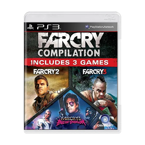 JOGO FAR CRY COMPILATION (FAR CRY 2 + FAR CRY 3) PS3 USADO