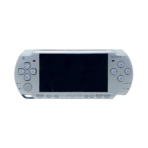 CONSOLE PSP PLAYSTATION PORTÁTIL CINZA USADO