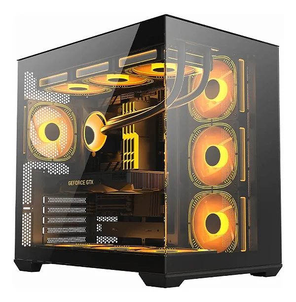 GABINETE LIKETEC GAMER ATLAS DARK NOVO