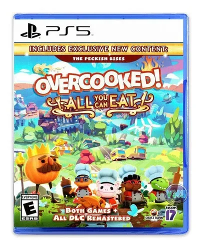 JOGO OVERCOOKED! ALL YOU CAN EAT PS5 NOVO