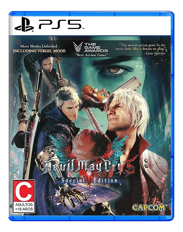 JOGO DEVIL MAY CRY 5: SPECIAL EDITION PS5 NOVO
