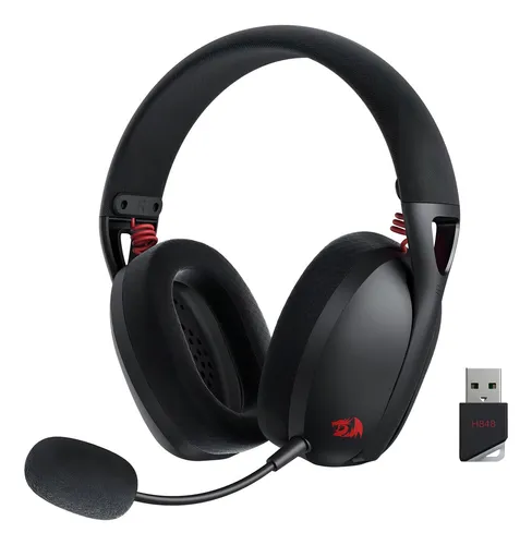 HEADSET GAMER REDRAGON IRE PRO PRETO NOVO