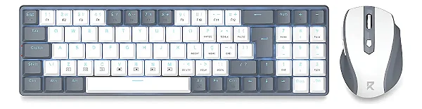COMBO TECLADO + MOUSE REDRAGON BS-8772 BK PRETO NOVO