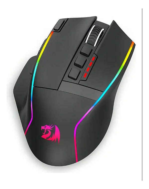 MOUSE GAMER REDRAGON SWAIN PRETO M915-RGB V2