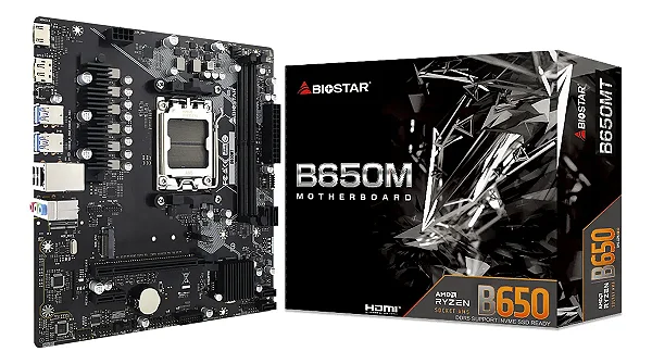 PLACA MAE BIOSTAR B650MP-E PRO SOCKET AM5 VR 6.0 NOVO