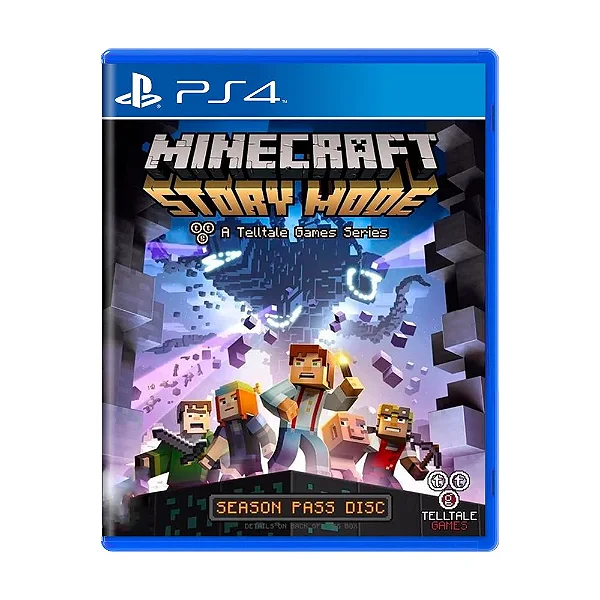 JOGO MINECRAFT STORY MODE: A TELLTALE GAMES SERIES PS4 USADO