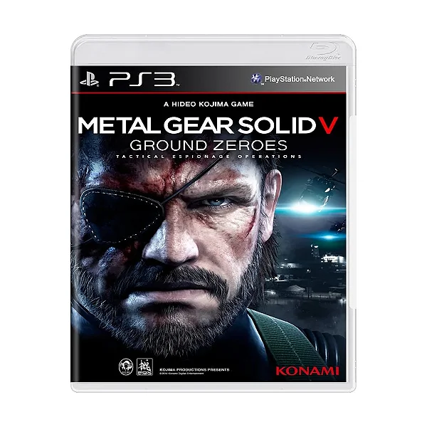 JOGO METAL GEAR SOLID V: GROUND ZEROES PS3 USADO