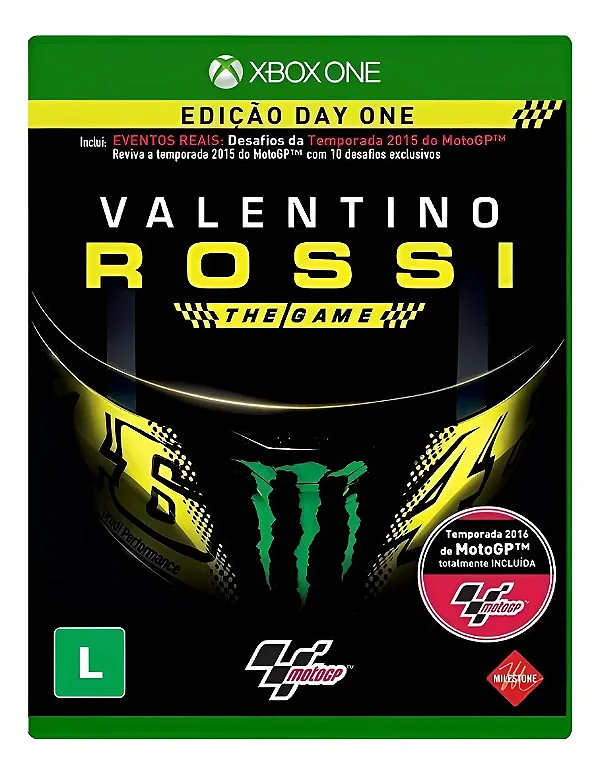 JOGO MOTO GP: VALENTINO ROSSI XBOX ONE USADO