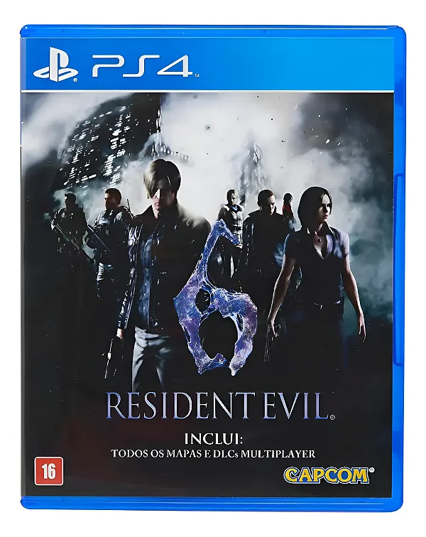 RESIDENT EVIL 6 PS4 NOVO