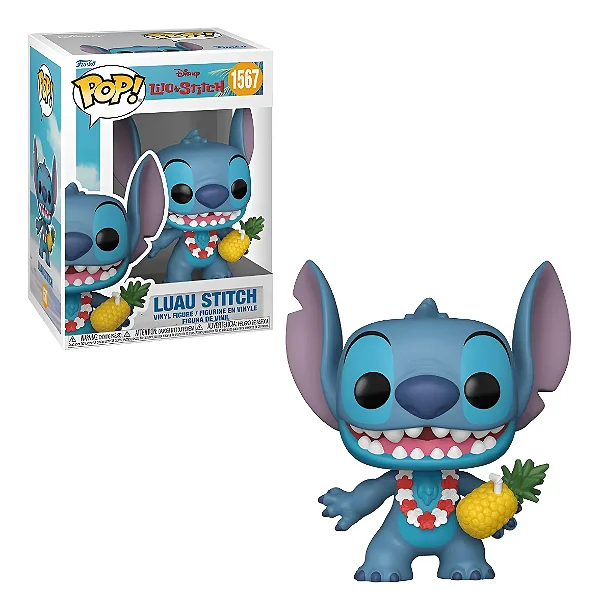 FUNKO POP! LILO & STITCH: LUAU STITCH #1567 NOVO