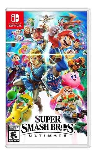 JOGO SUPER SMASH BROS. ULTIMATE NINTENDO SWITCH USADO