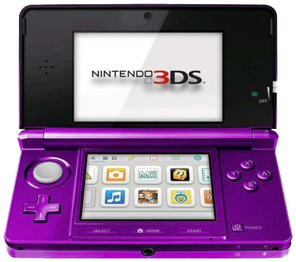 CONSOLE NINTENDO 3DS ROXO USADO