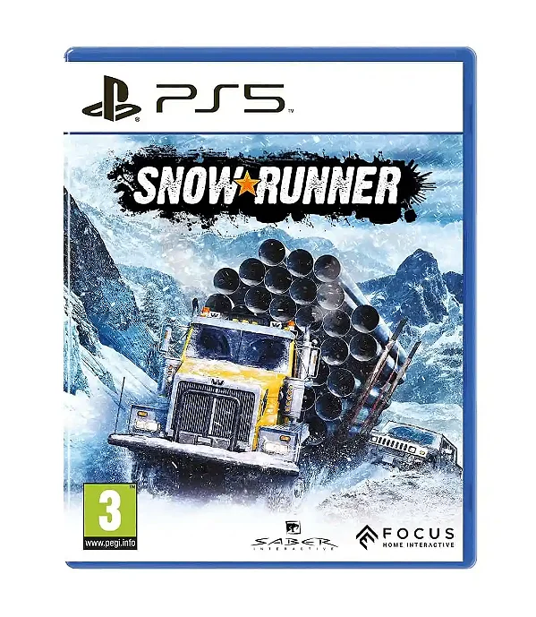 JOGO SNOWRUNNER PS5 USADO