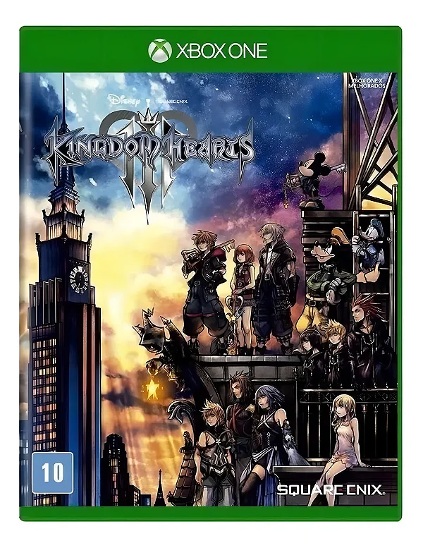 JOGO KINGDOM HEARTS III XBOX ONE USADO