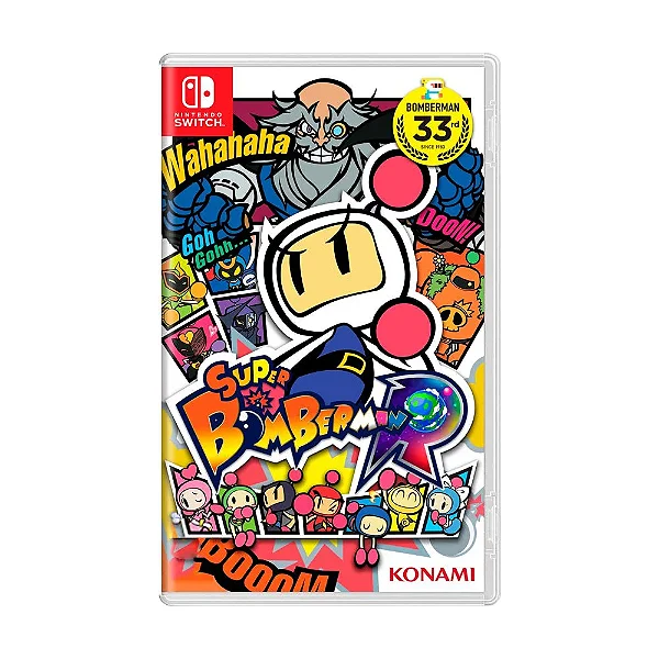 JOGO SUPER BOMBERMAN NINTENDO SWITCH USADO