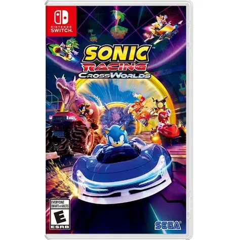 JOGO SONIC RACING CROSS WORLDS NINTENDO SWITCH USADO