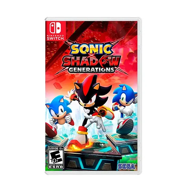 JOGO SONIC SHADOW GENERATIONS NINTENDO SWITCH USADO