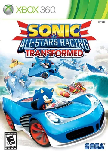 JOGO SONIC ALL-STAR RACING TRANSFORMED XBOX 360 USADO