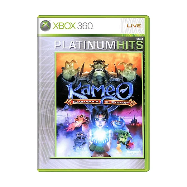 JOGO KAMEO ELEMENTS OF POWER XBOX 360 USADO