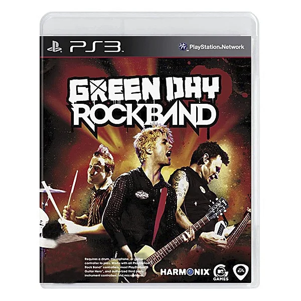 JOGO GREEN DAY ROCK BAND PS3 USADO