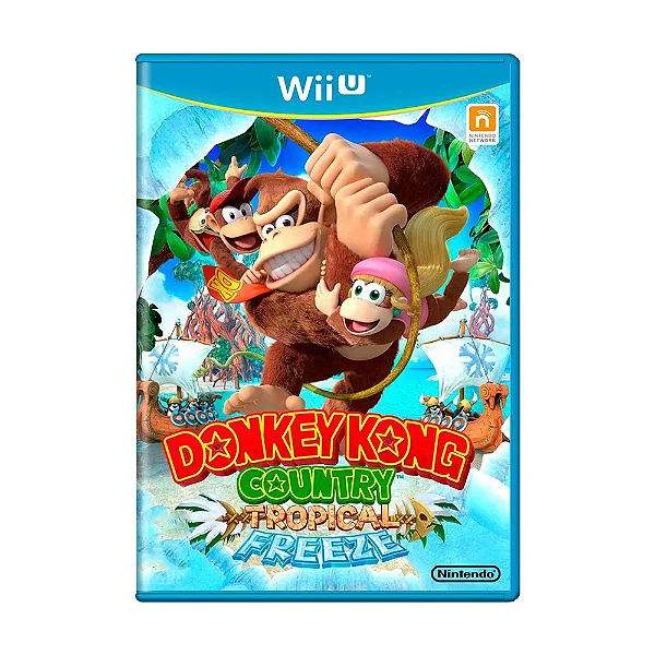JOGO DONKEY KONG COUNTRY TROPICAL FREEZE NINTENDO WII U USADO