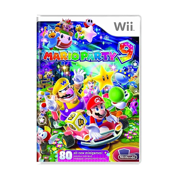 JOGO MARIO PARTY 9 NINTENDO WII USADO