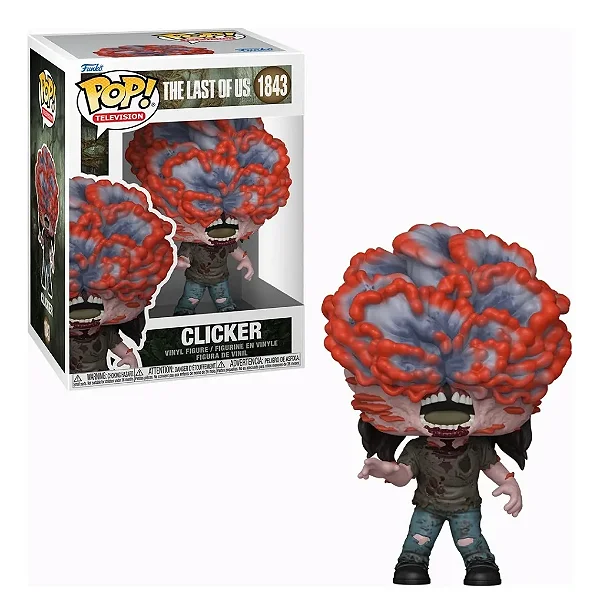 FUNKO POP! THE LAST OF US: CLICKER #1843 NOVO