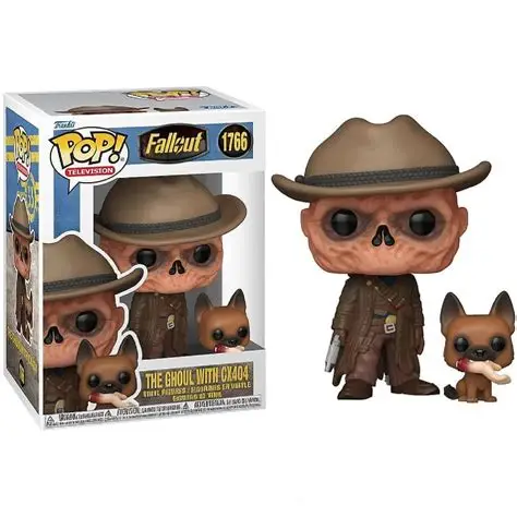 FUNKO POP! FALLOUT: THE GHOUL WITH CX404 #1766 NOVO