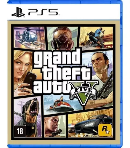 JOGO GTA V PS5 USADO