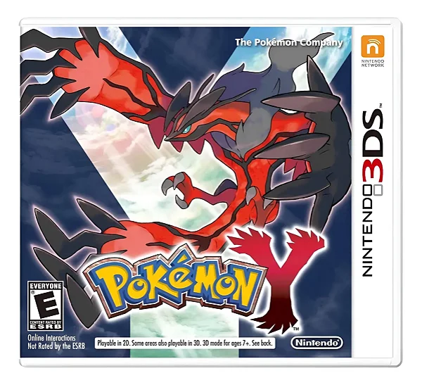 JOGO POKEMON Y NINTENDO 3DS USADO