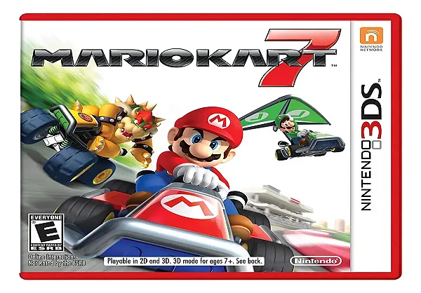 JOGO MARIO KART 7 NINTENDO 3DS USADO