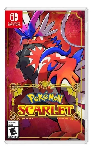 JOGO POKÉMON SCARLET NINTENDO SWITCH USADO