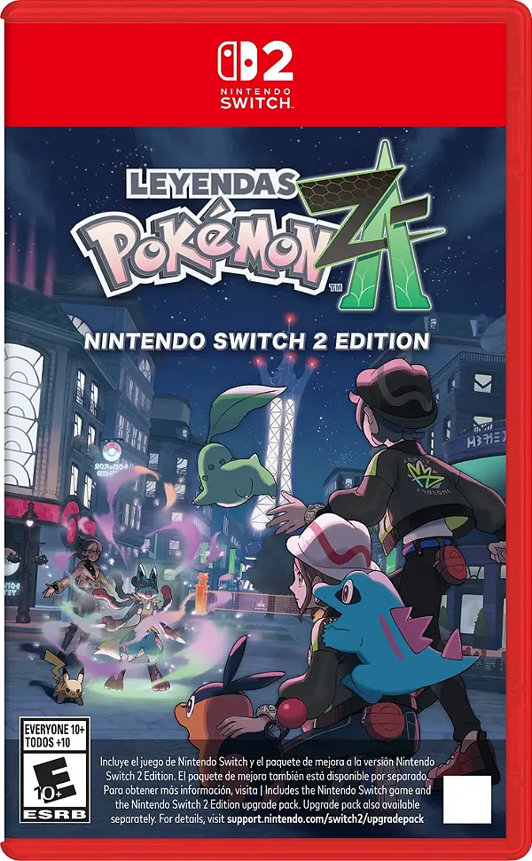 JOGO POKEMON LEGENDS Z-A NINTENDO SWITCH 2 USADO