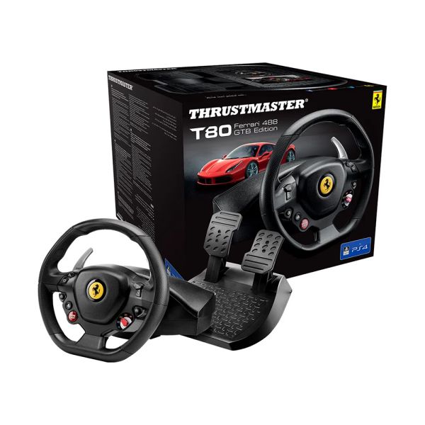 VOLANTE THRUSMASTER T80 FERRARI 488 GTB USADO