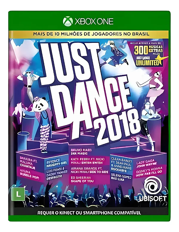 JOGO JUST DANCE 2018 XBOX ONE USADO