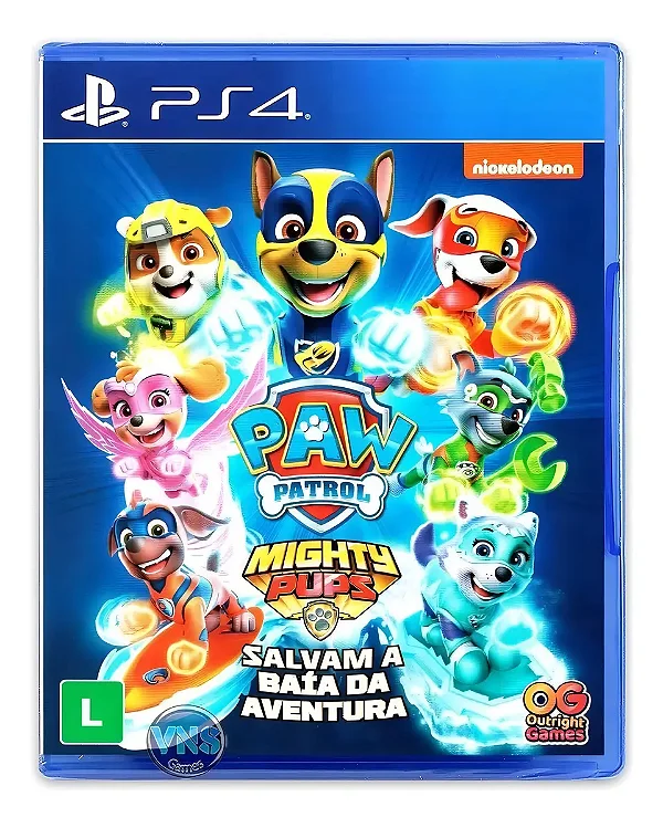JOGO PATRULHA CANINA MIGHTY PUPS PS4 USADO