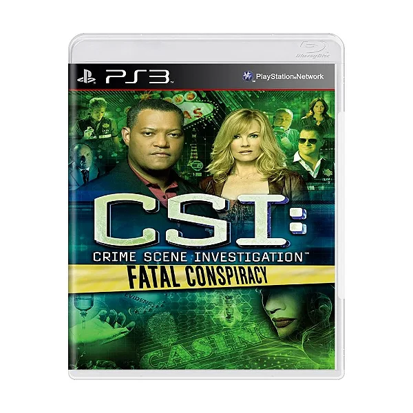 JOGO CRIME SCENE INVESTIGATION PS3 USADO