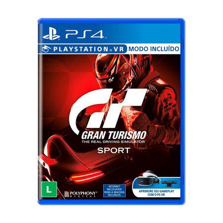 JOGO GRAN TURISMO: SPORT PS4 USADO