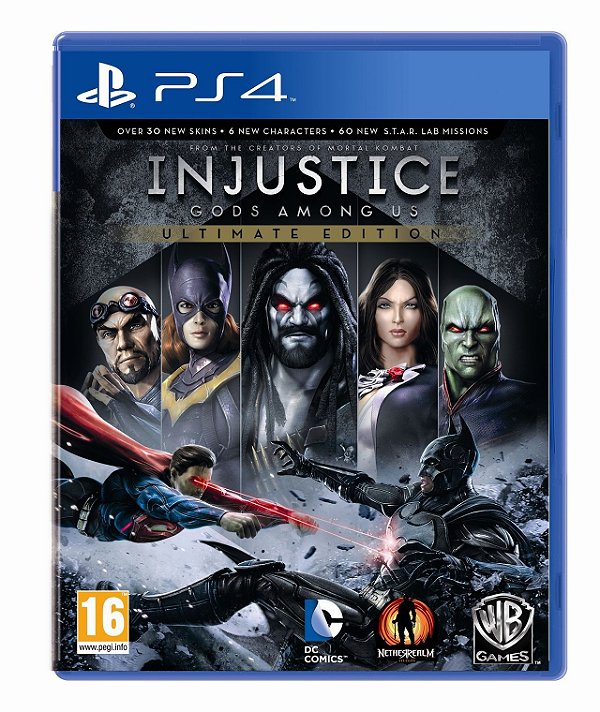 JOGO INJUSTICE: GODS AMONG US  (ULTIMATE EDITION) PS4 USADO