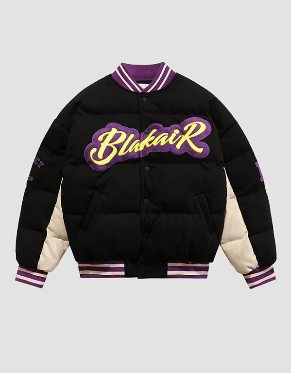 Jaqueta College Puffer Black Air