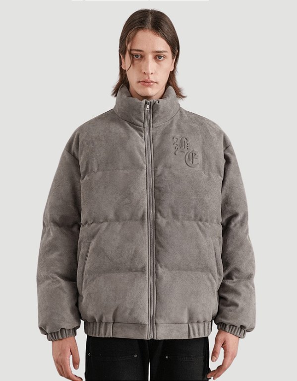 Jaqueta Puffer Fit BE Simple Logo Escura